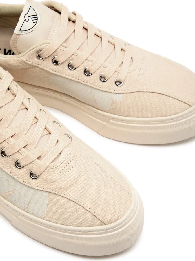 Stepney Workers Club Dellow Printed Canvas Sneakers - Image 3