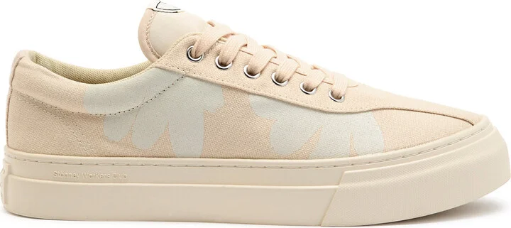Stepney Workers Club Dellow Printed Canvas Sneakers