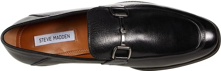 Steve Madden Aahron Men's Shoes Black Leather : 10 D - Medium - Image 2