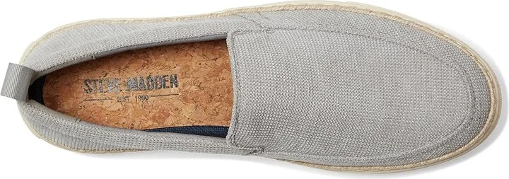 Steve Madden Abiza Men's Lace-up Boots Light Grey : 7.5 D - Medium, Canvas - Image 2