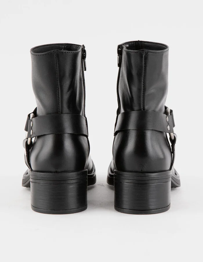 STEVE MADDEN Adena Harness Womens Moto Boots - Image 4