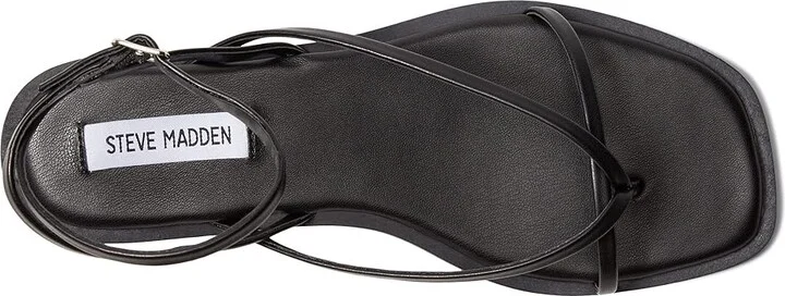 Steve Madden Agree Sandal Women's Shoes Black : 8.5 M, Synthetic - Image 2