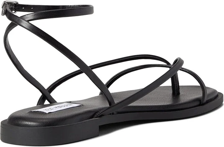Steve Madden Agree Sandal Women's Shoes Black : 8.5 M, Synthetic - Image 4