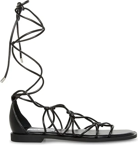 Steve Madden Ainsley Sandal Women's Shoes Black : 8.5 M, Synthetic - Image 6