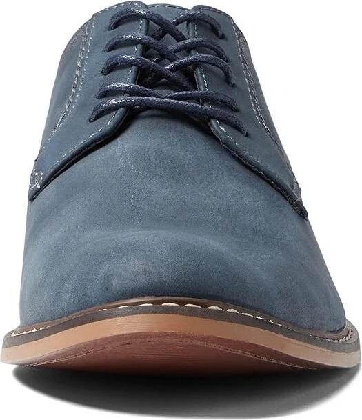 Steve Madden Ajapp Oxford Men's Shoes Navy Nubuck : 7 D - Medium, Synthetic - Image 2