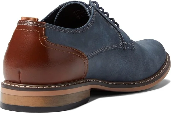 Steve Madden Ajapp Oxford Men's Shoes Navy Nubuck : 7 D - Medium, Synthetic - Image 4