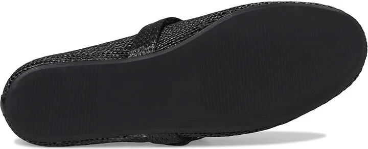 Steve Madden Alara Women's Shoes Black : 7.5 M, Raffia/Rubber - Image 3