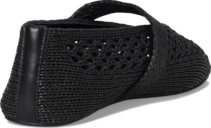 Steve Madden Alara Women's Shoes Black : 7.5 M, Raffia/Rubber - Image 4
