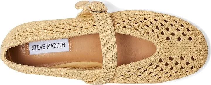 Steve Madden Alara Women's Shoes Black : 7.5 M, Raffia/Rubber - Image 8