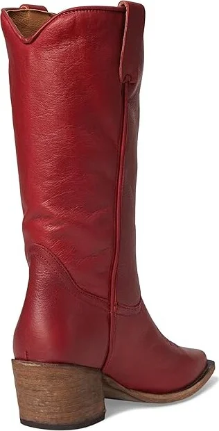 Steve Madden Albany Women's Zip Boots White Leather : 6 M - Image 10