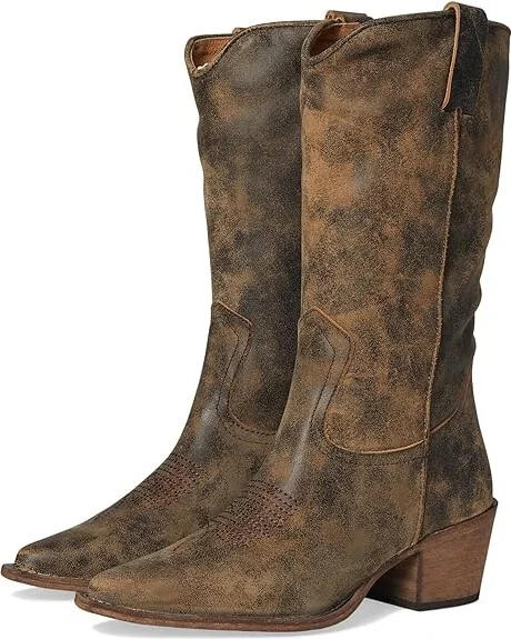 Brown Distressed