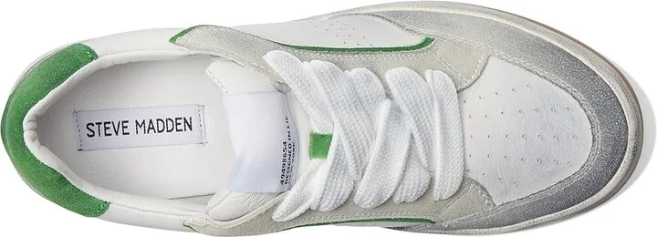 Steve Madden Alec Women's Shoes White Leather : 10 M - Image 2