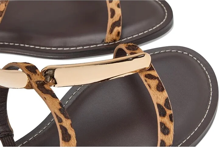 Steve Madden Alma Women's Sandals Leopard : 6 M, Faux Leather - Image 7