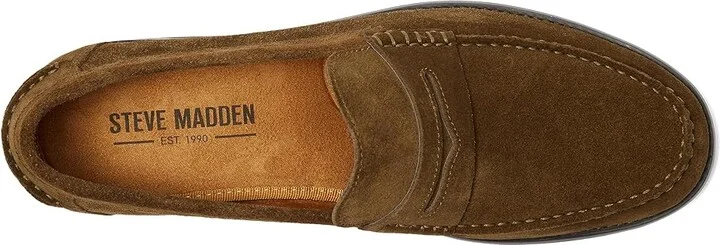 Steve Madden Alonso Men's Lace-up Boots Khaki Suede : 7.5 D - Medium - Image 2