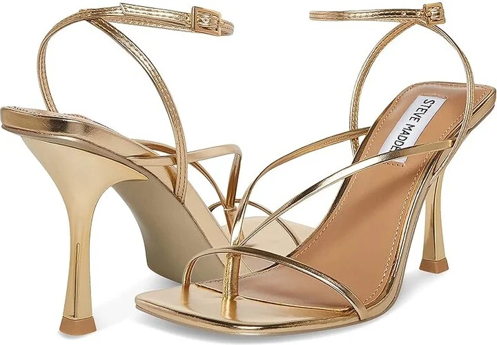 Steve Madden Annie Women's Shoes Champagne : 6 M