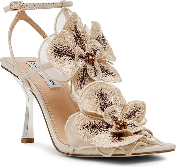 Steve Madden Aries Women's Sandals Gold : 8.5 M