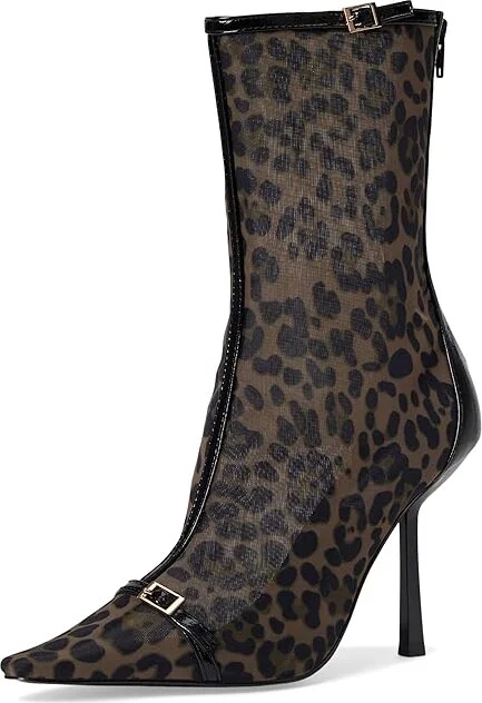 Steve Madden Ashlin Women's Boots Leopard Mesh : 9.5 M - Image 5