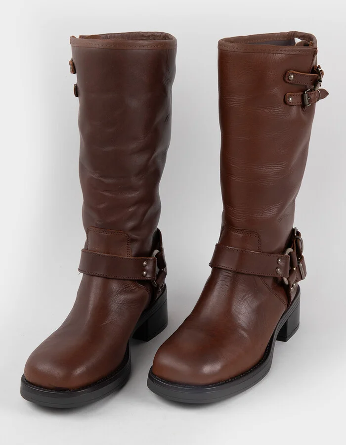 STEVE MADDEN Astor Womens Moto Boots