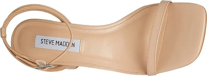 Steve Madden Audrina Sandal Women's Sandals Natural Leather : 6 M - Image 2