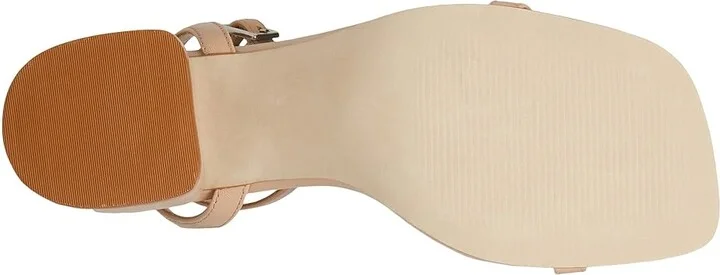 Steve Madden Audrina Sandal Women's Sandals Natural Leather : 6 M - Image 3