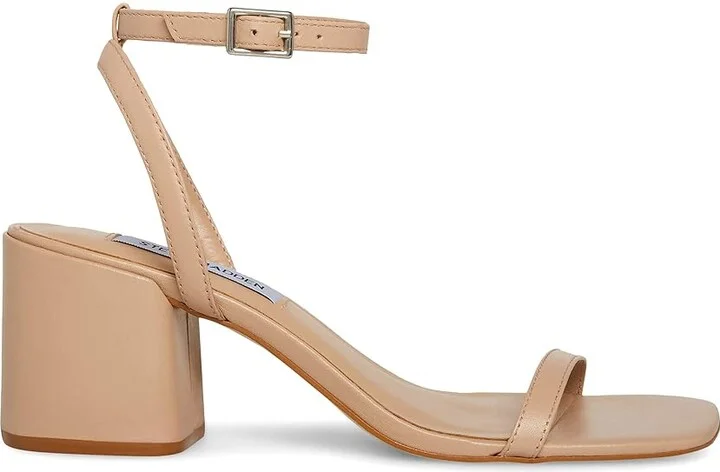 Steve Madden Audrina Sandal Women's Sandals Natural Leather : 6 M - Image 6