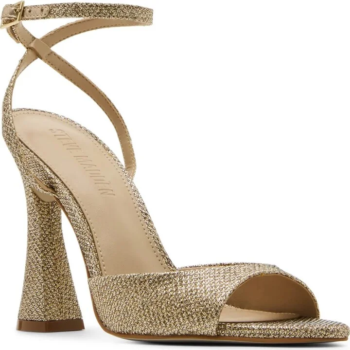 Gold Metallic Textured Leather