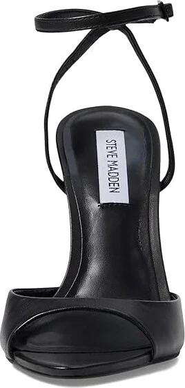 Steve Madden Beki Women's Sandals Black Leather : 9.5 M - Image 2