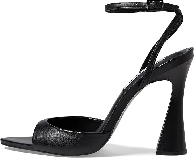 Steve Madden Beki Women's Sandals Black Leather : 9.5 M - Image 5