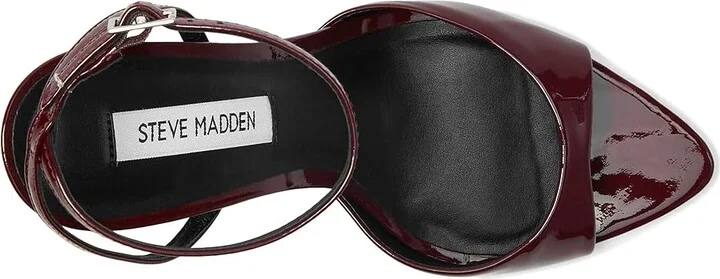 Steve Madden Beki Women's Sandals Black Leather : 9.5 M - Image 11