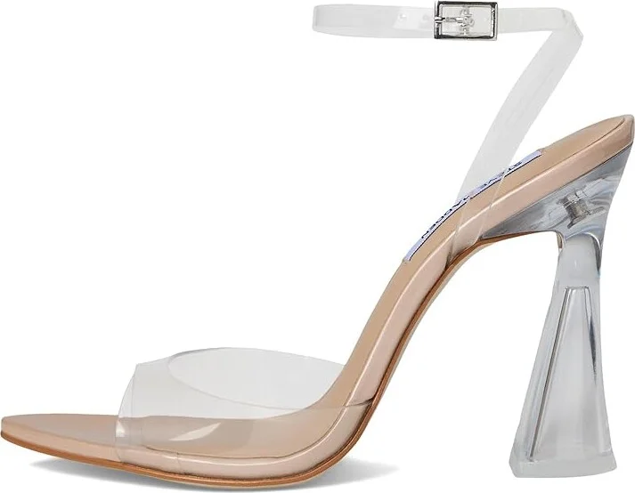 Steve Madden Beki Women's Sandals Clear/Blush : 8.5 M, Leather - Image 6