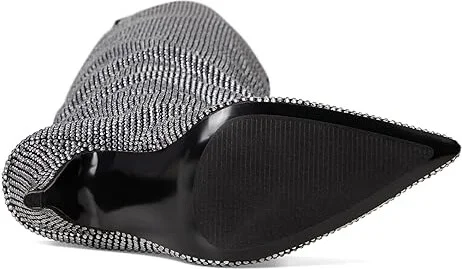 Steve Madden Bellamie Women's Boots Black : 6 M, Leather/Rubber - Image 3