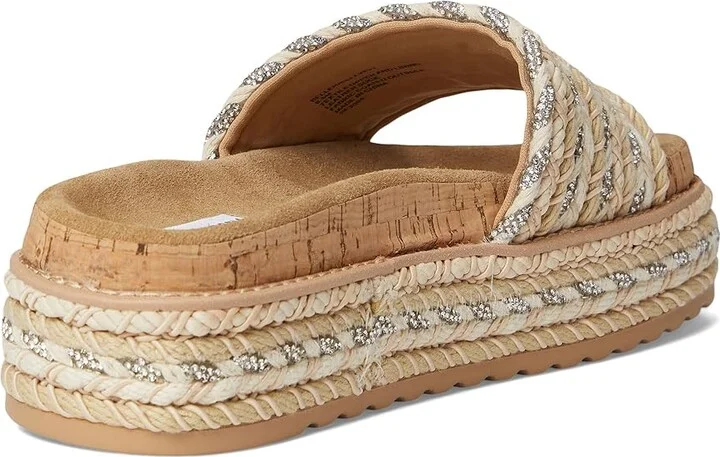 Steve Madden Beller Women's Sandals Natural : 8 M, Rubber - Image 4