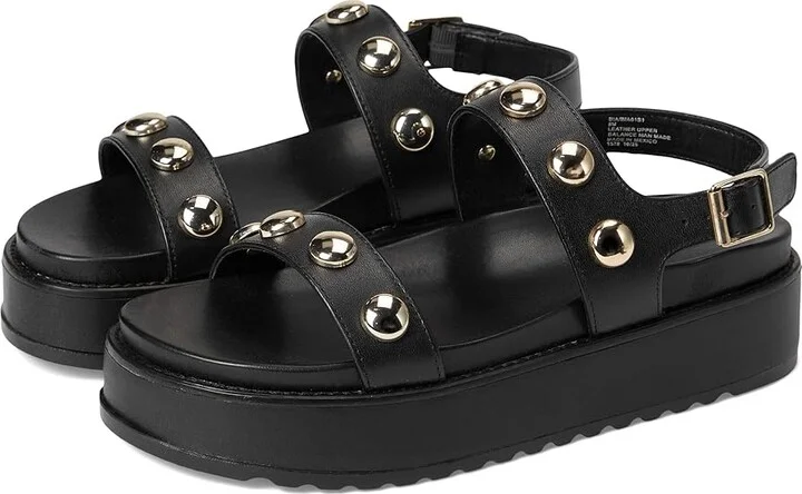 Steve Madden Bia Women's Dress Sandals Black : 6.5 M, Synthetic