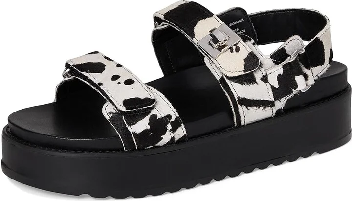 Steve Madden Bigmona Women's Sandals Cow Print : 7.5 M, Synthetic - Image 5