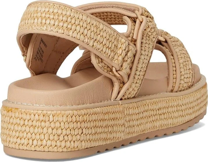 Steve Madden Bigmona Women's Sandals Natural Raffia : 9.5 M, Synthetic - Image 4