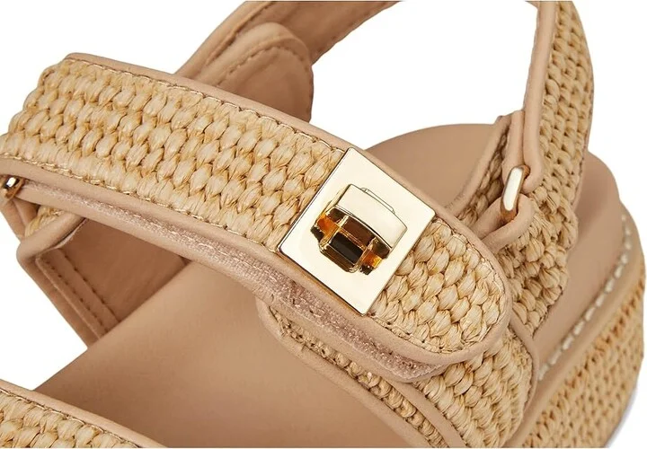 Steve Madden Bigmona Women's Sandals Natural Raffia : 9.5 M, Synthetic - Image 7