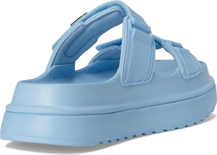 Steve Madden Bigschmona Women's Sandals Light Blue Jelly : 6 M, Suede - Image 4
