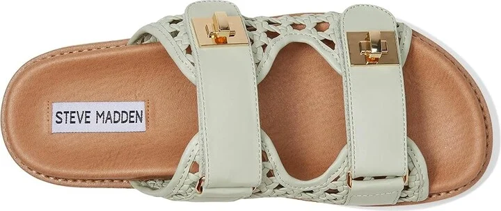 Steve Madden Bigschmona Women's Sandals Mint : 9.5 M, Suede - Image 2