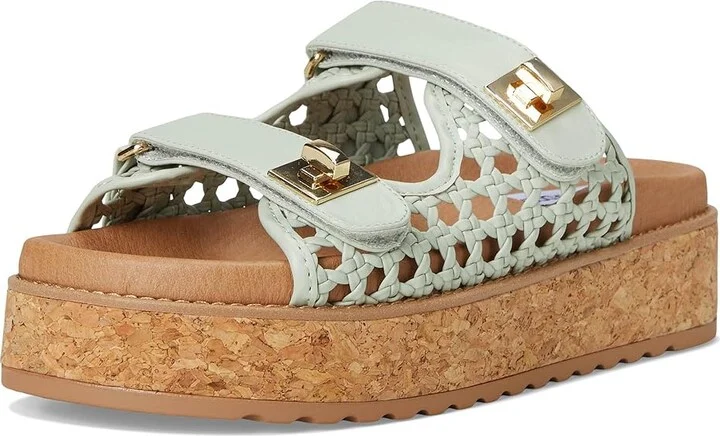 Steve Madden Bigschmona Women's Sandals Mint : 9.5 M, Suede - Image 5