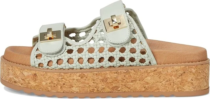 Steve Madden Bigschmona Women's Sandals Mint : 9.5 M, Suede - Image 6