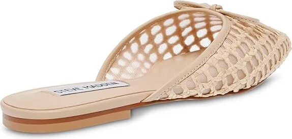 Steve Madden Birdee Women's Slippers Tan Raffia : 10 M, Hemp/Rubber - Image 4