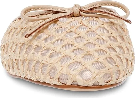 Steve Madden Birdee Women's Slippers Tan Raffia : 10 M, Hemp/Rubber - Image 5