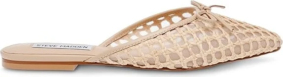 Steve Madden Birdee Women's Slippers Tan Raffia : 10 M, Hemp/Rubber - Image 6