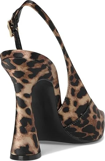 Steve Madden Blare Women's Shoes Leopard Satin : 6 M, Canvas - Image 4