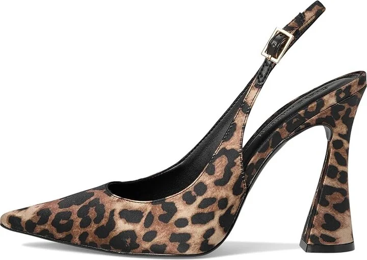 Steve Madden Blare Women's Shoes Leopard Satin : 6 M, Canvas - Image 6