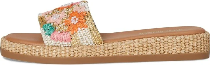 Steve Madden Boardwalk Women's Flat Shoes Floral 1 : 7.5 M, Textile - Image 6