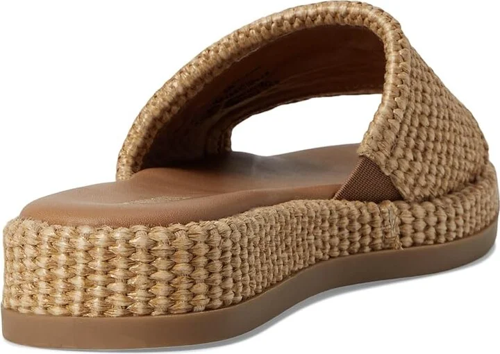 Steve Madden Boardwalk Women's Flat Shoes Natural Raffia : 6.5 M, Textile - Image 4