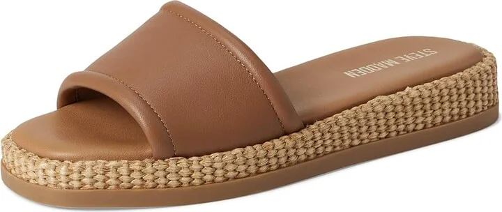 Steve Madden Boardwalk Women's Flat Shoes Natural Raffia : 6.5 M, Textile - Image 11