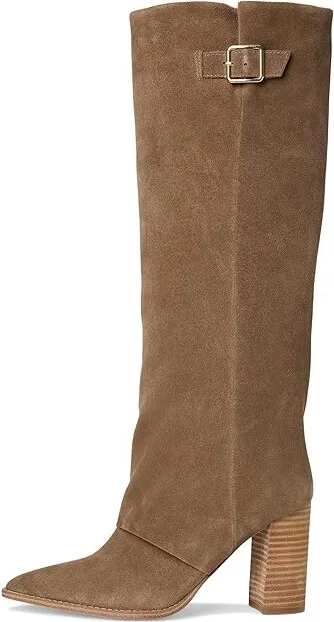 Steve Madden Brailey Women's Boots Black Leather : 9.5 M, Suede - Image 11