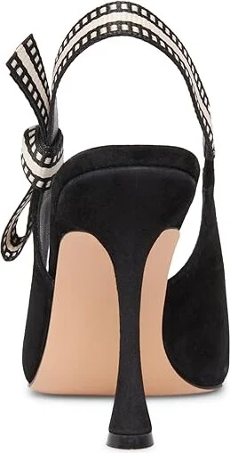 Steve Madden Bri High Women's Heels Black Lace : 8 M, Textile - Image 9